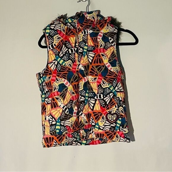 Kid's Burton Sugar & Spice Paradise Print Puffer Vest with Hoot - Picture 2 of 13